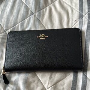Coach Black Wallet